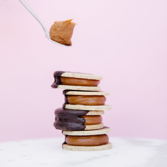 Alfajor Manjar Chocolate KETO Sin Azúcar