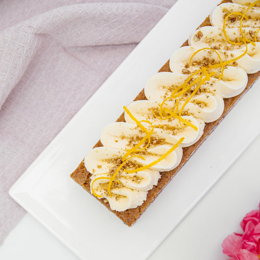 Torta Barra Carrot Cake LowCarb Sin Azúcar