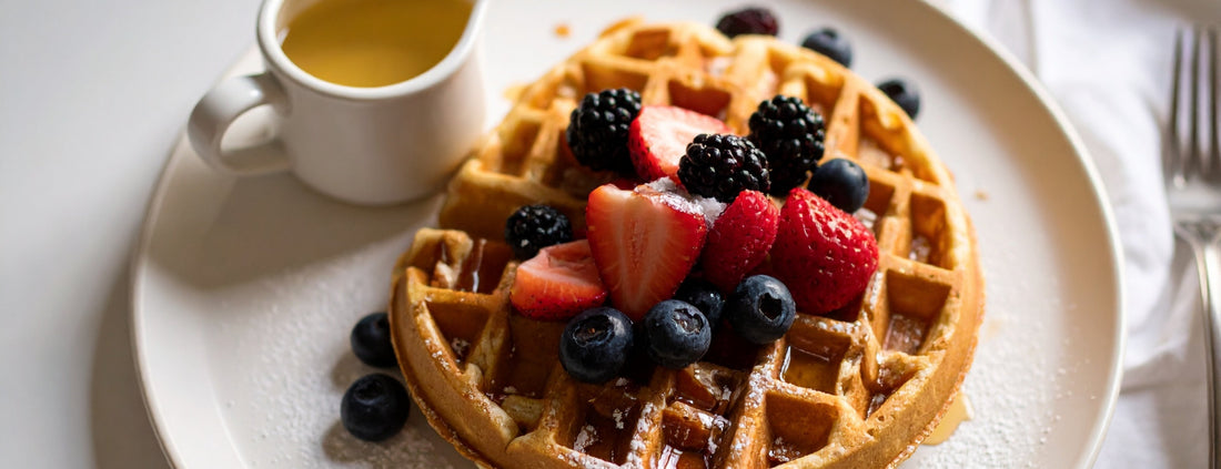Waffles Keto Power – Altos en Proteína y Sin Gluten