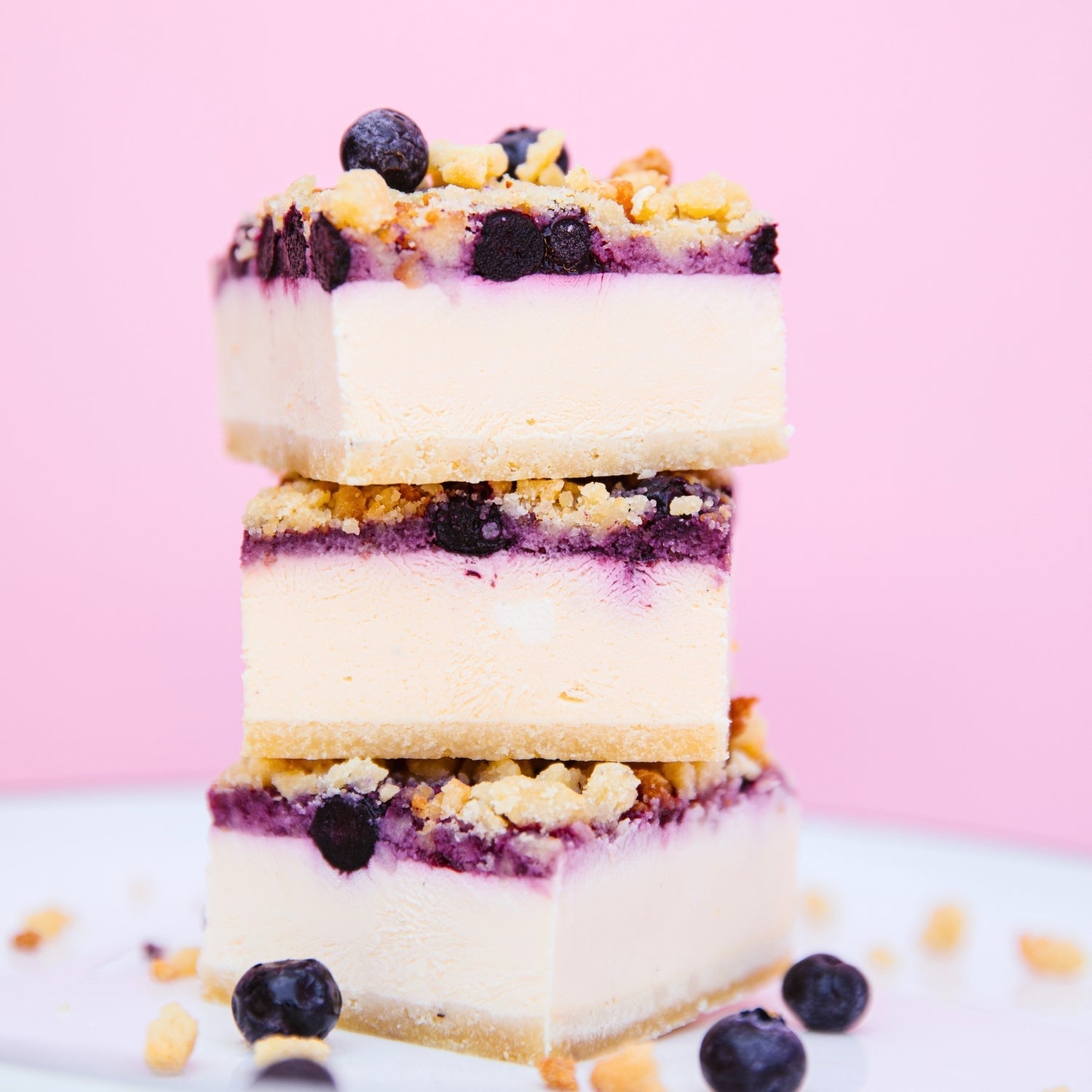 Cheese Cake de Arándanos Keto Sin Azúcar