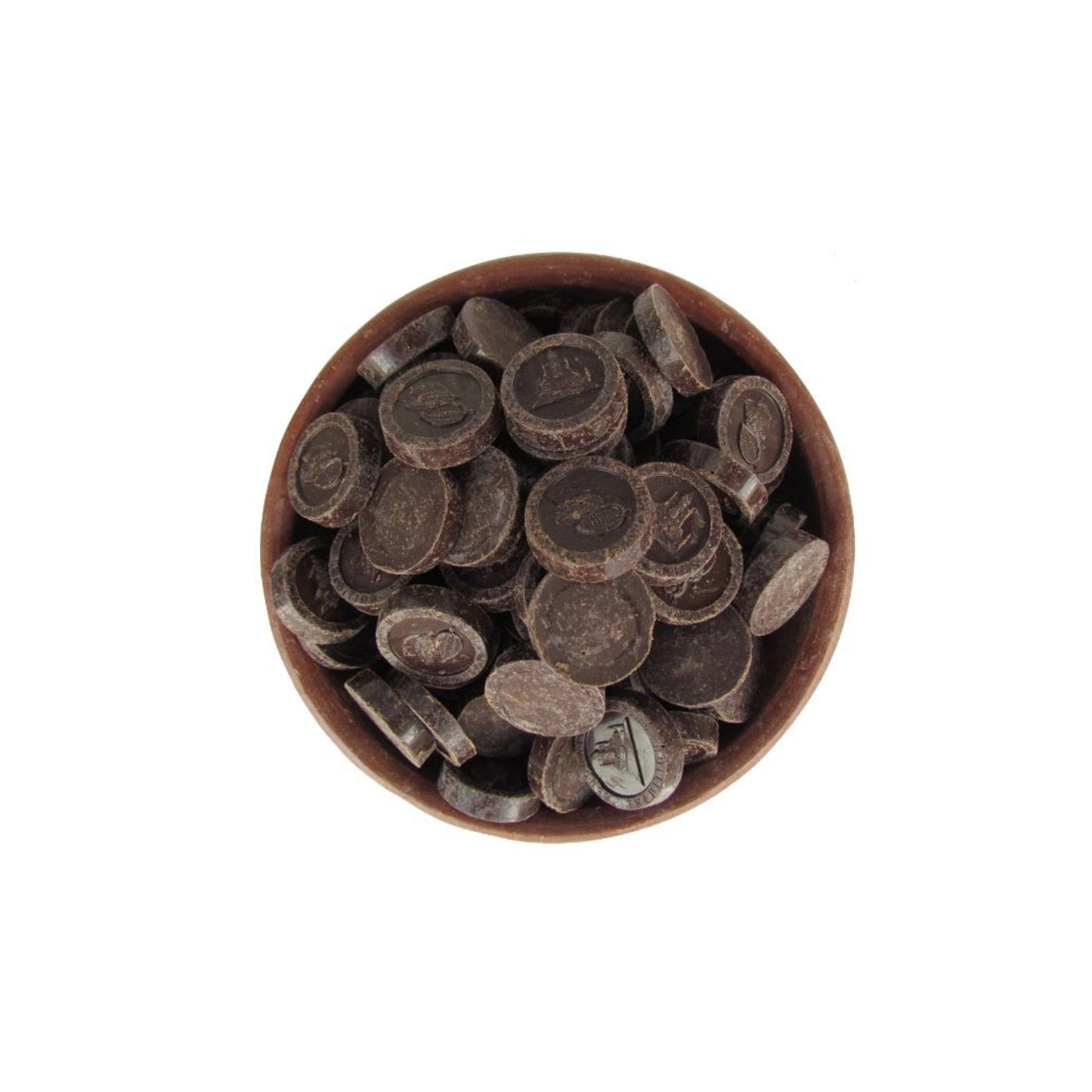 Monedas de Chocolate Bitter 60% Cacao Sin Azúcar Neucober 1 KG.