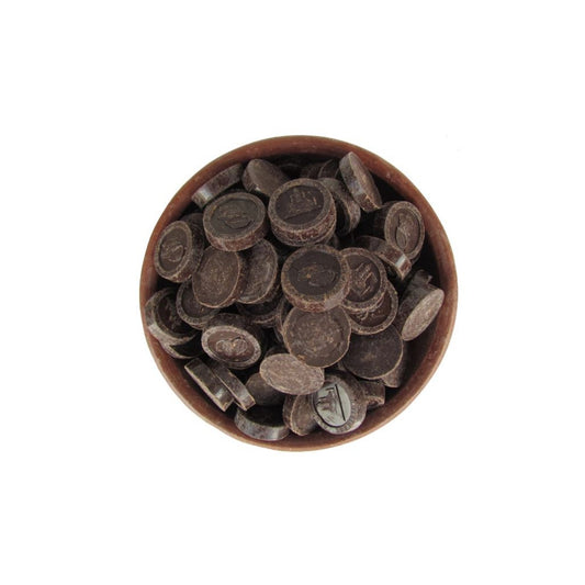 Monedas de Chocolate Bitter 60% Cacao Sin Azúcar Neucober 1 KG.