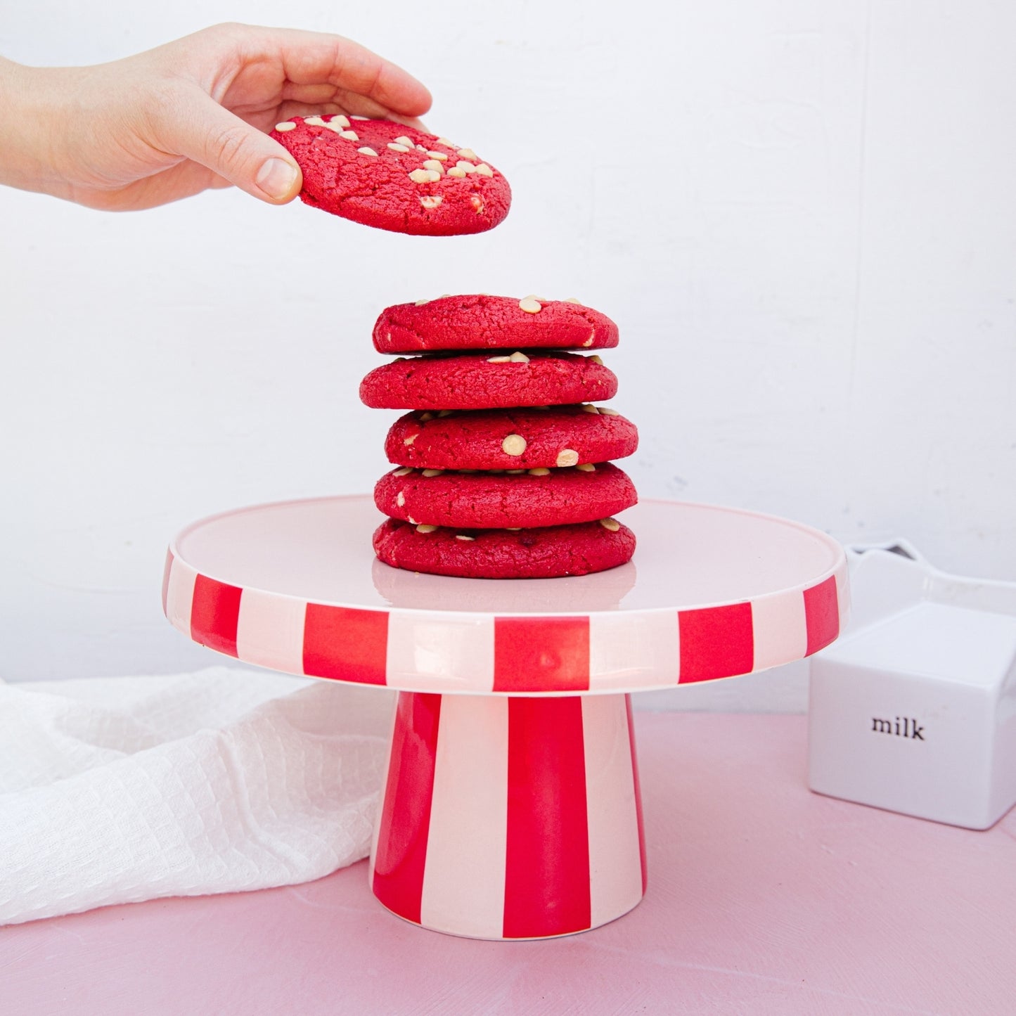 Galletón Red Velvet Sin Azúcar