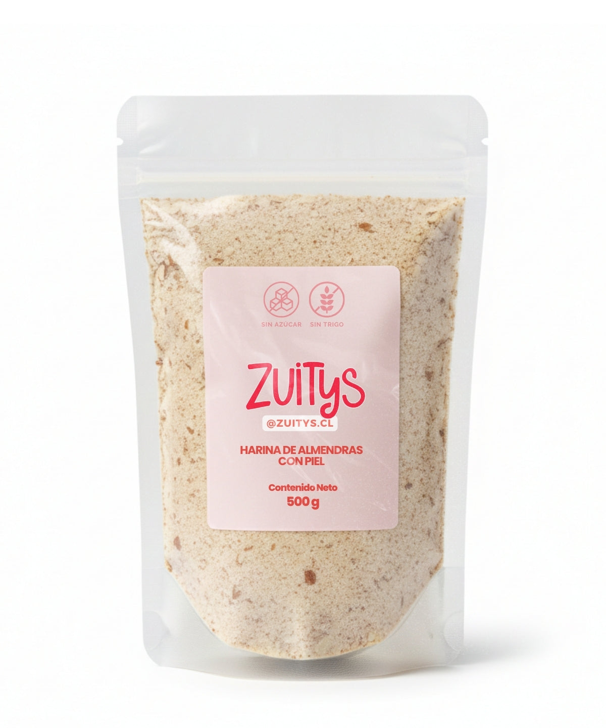 Envase 500grs de Harina de Almendras Con Piel libre de gluten