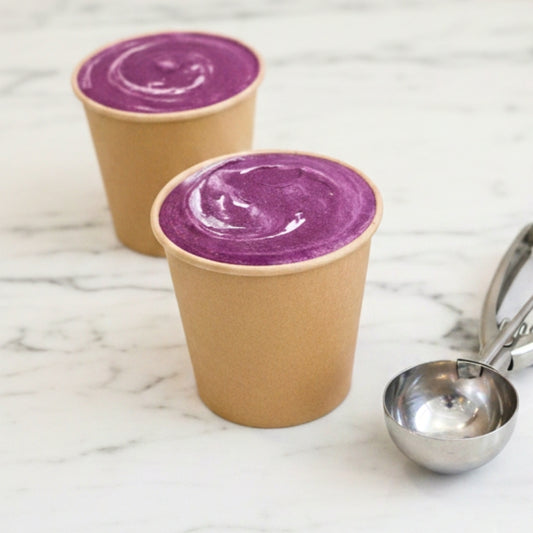 Pote de helado de Yogurt Natural y Acaí Proteico sin azucar 500ml