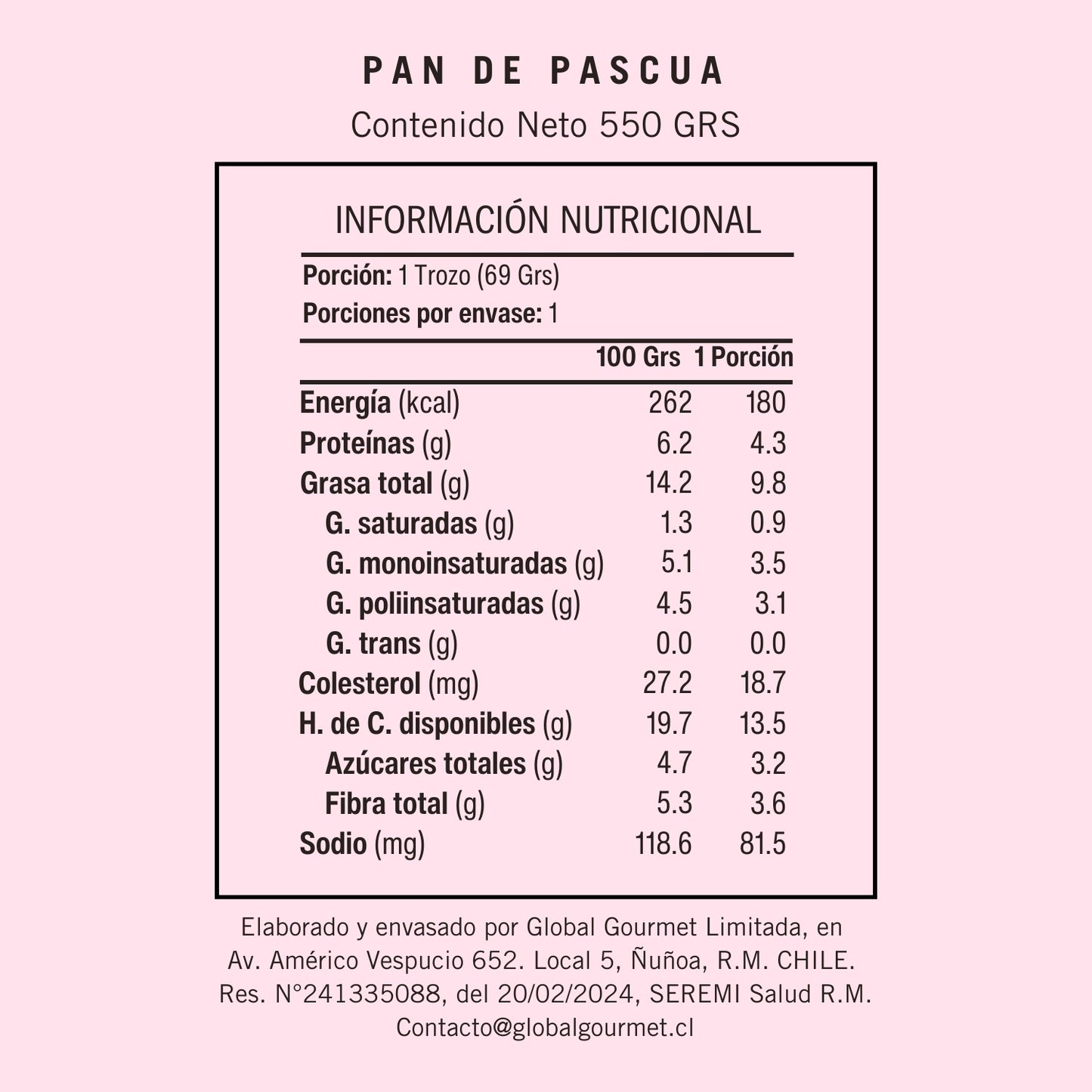 Pan de Pascua Sin Azúcar  Para compartir