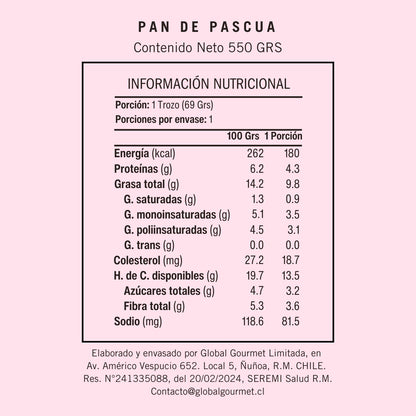 Pan de Pascua Sin Azúcar  Para compartir
