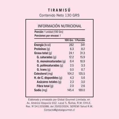 Tiramisú KETO Sin Azúcar
