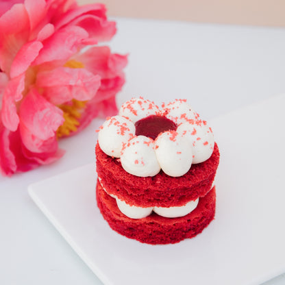 Red Velvet Cake KETO Sin Azúcar