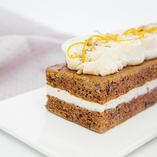 Torta Barra Carrot Cake LowCarb Sin Azúcar