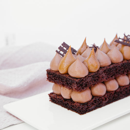 Torta Barra ChocoManjar LowCarb Sin Azúcar