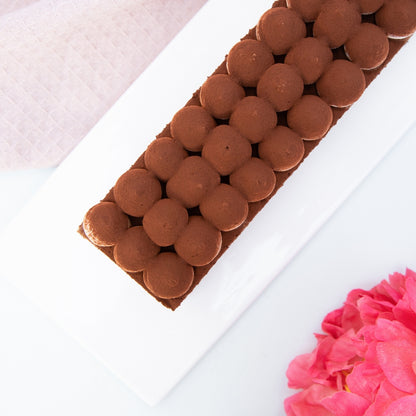 Torta Barra Tiramisú Keto Sin Azúcar